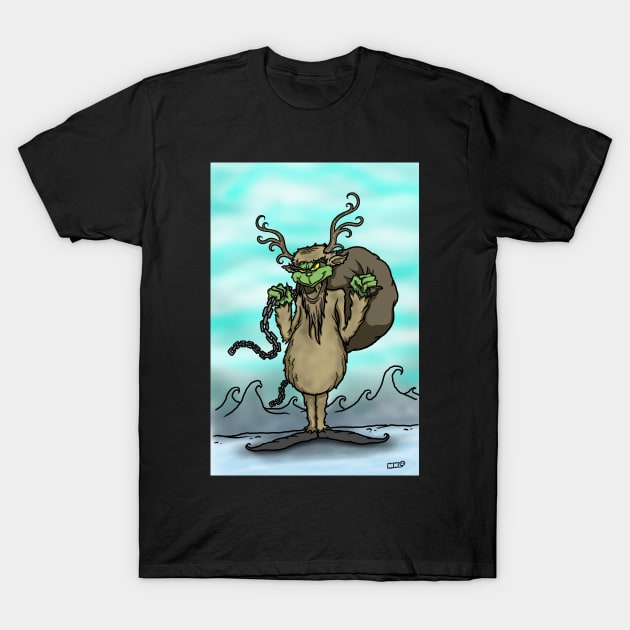 Kramprinch T-Shirt by Matthew Laipple Illustrations